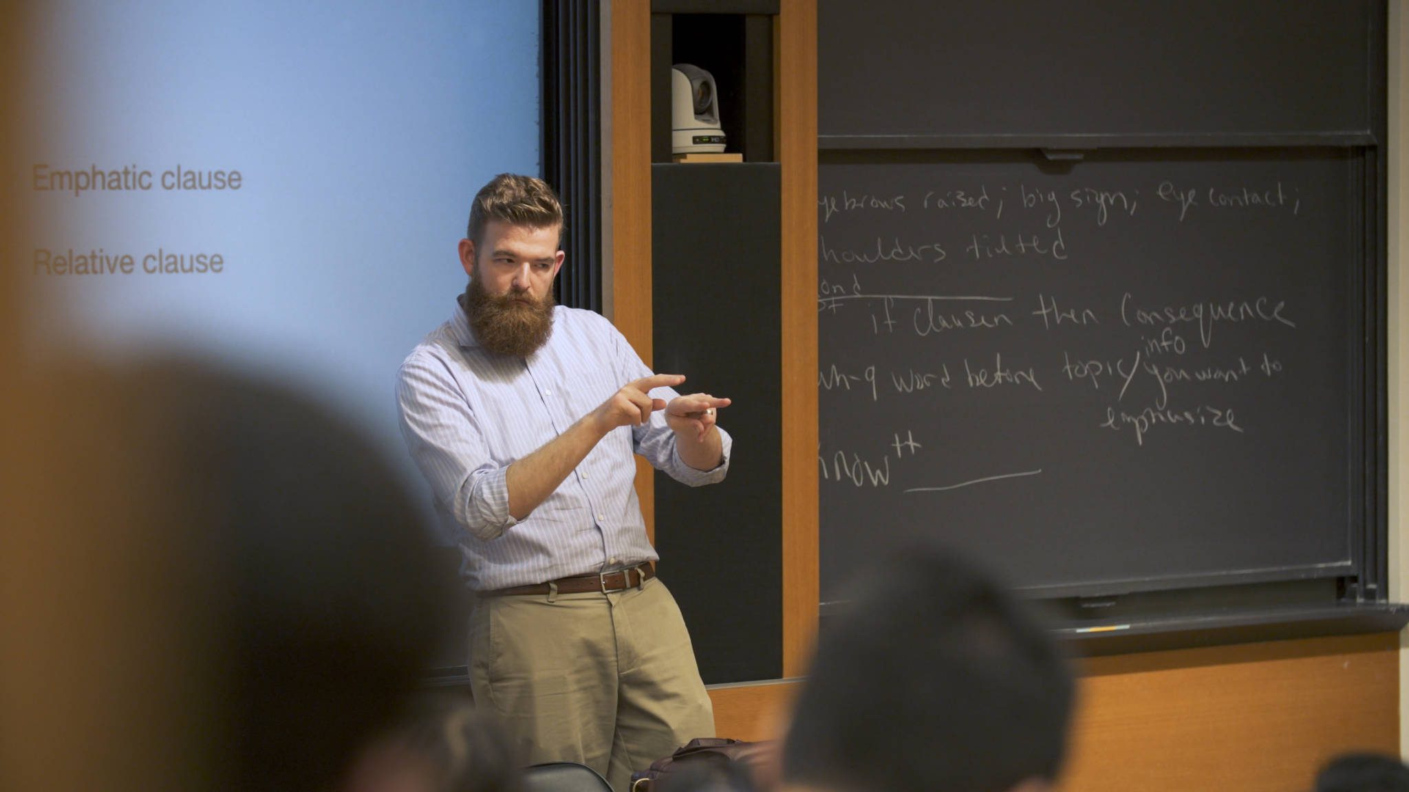 Princeton Alumni Weekly Features New ASL Literature Course Taught by Noah Buchholz